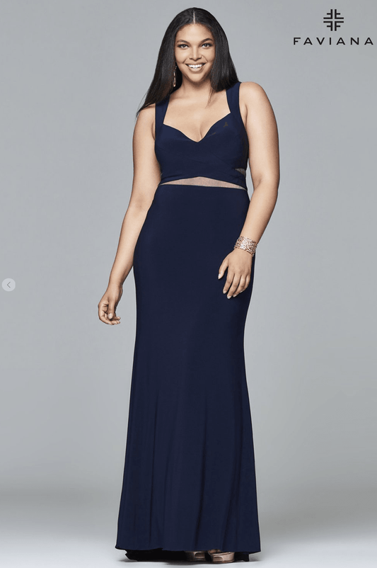 Choosing the Best Neckline and Strap Design for Plus Size Gowns - The Dress Outlet