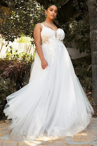 Plus-Size Wedding Dress Shopping: The Best Styles for the Bride - The Dress Outlet