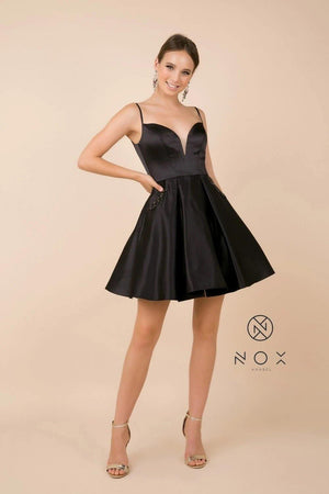 Short Black Prom Dress - The Dress Outlet