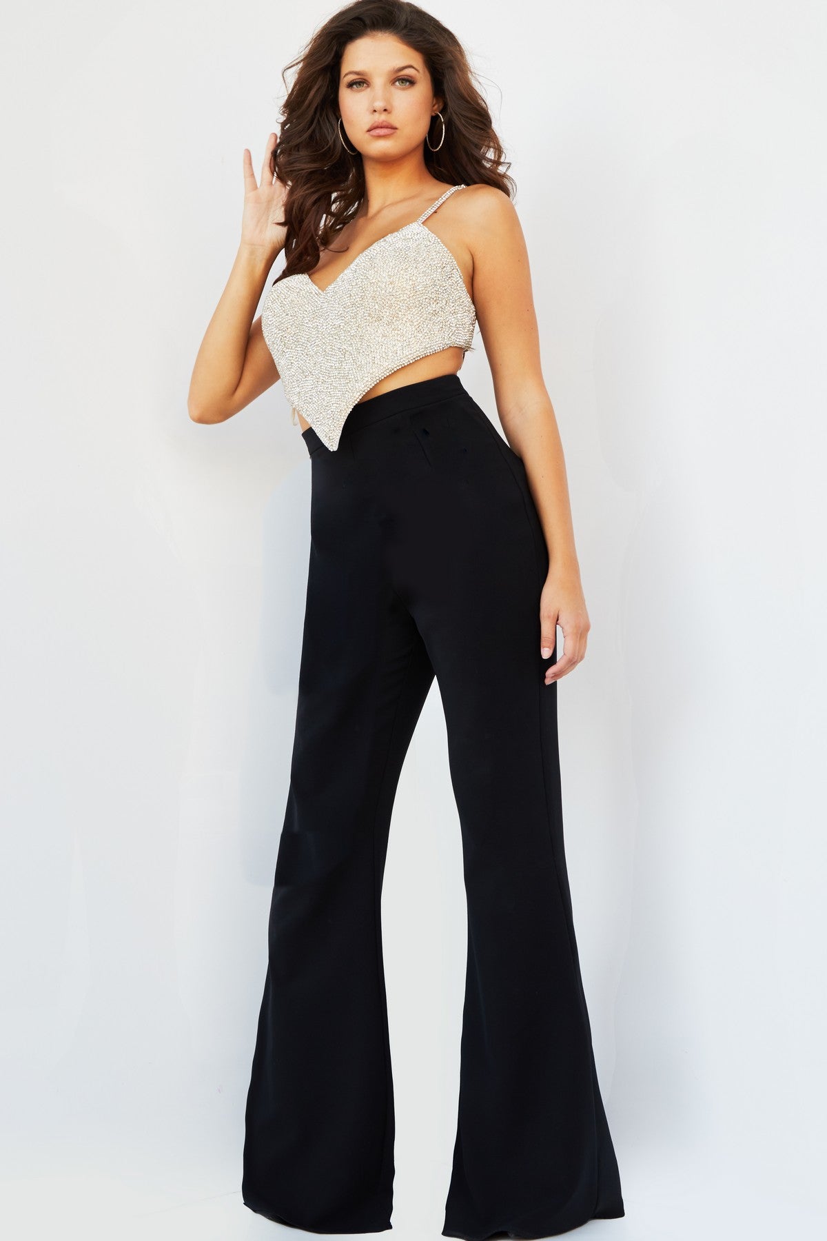 Jumpsuit Two Piece Sexy Jumpsuit Black