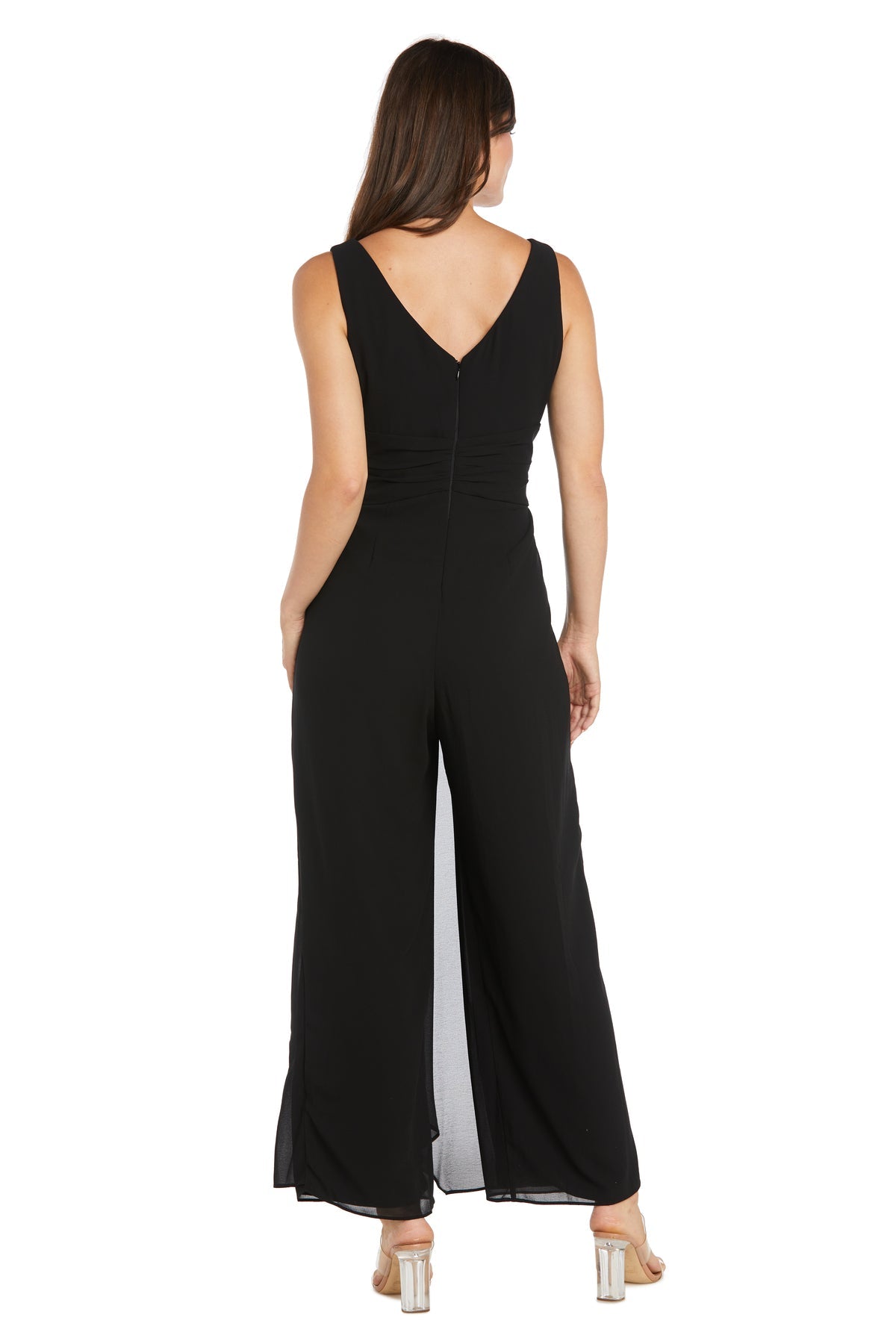 Jumpsuit Long Sleeveless Pant Jumpsuit Black