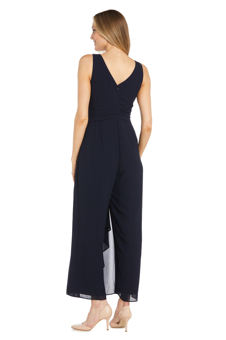 Jumpsuit Long Sleeveless Pant Jumpsuit Navy