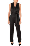 Jumpsuit Long Formal Sleeveless Jumpsuit BLACK