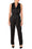 Jumpsuit Long Formal Sleeveless Jumpsuit BLACK