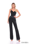 Jumpsuit Long Sequin Jumpsuit Black