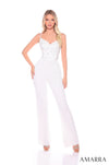 Jumpsuit Long Sequin Jumpsuit Ivory