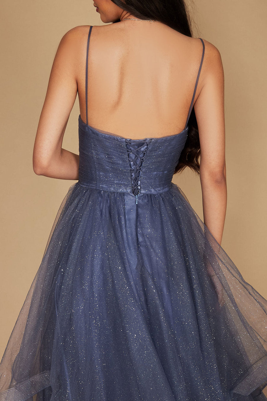 Sparkling Long Formal Ball Gown Periwinkle