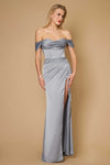 Formal Dresses Long Formal Corset Satin Evening Dress Lilac