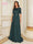 Marsoni Long Formal Mother of the Bride Dress 286 Deep Green