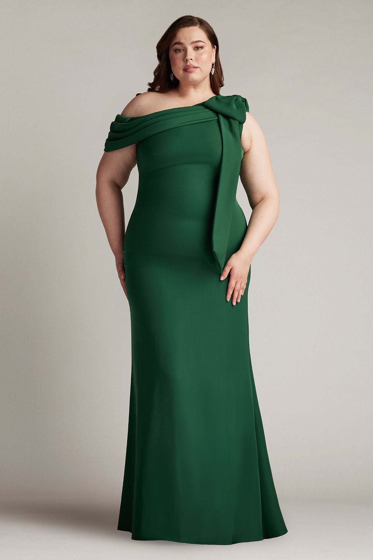 Plus Size Dresses Fitted Formal Plus Size Evening Dress Bamboo