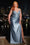 Prom Dresses Long Fitted Plus Size Prom Dress Dusty Blue