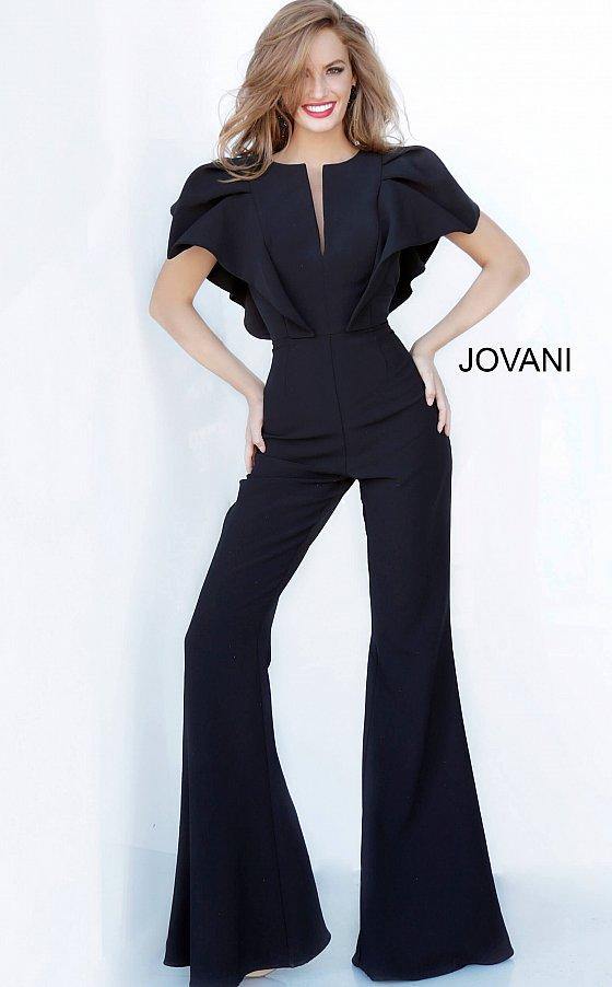 JVN By Jovani Long Formal Jumpsuit Dress JVN00762 - The Dress Outlet Jovani