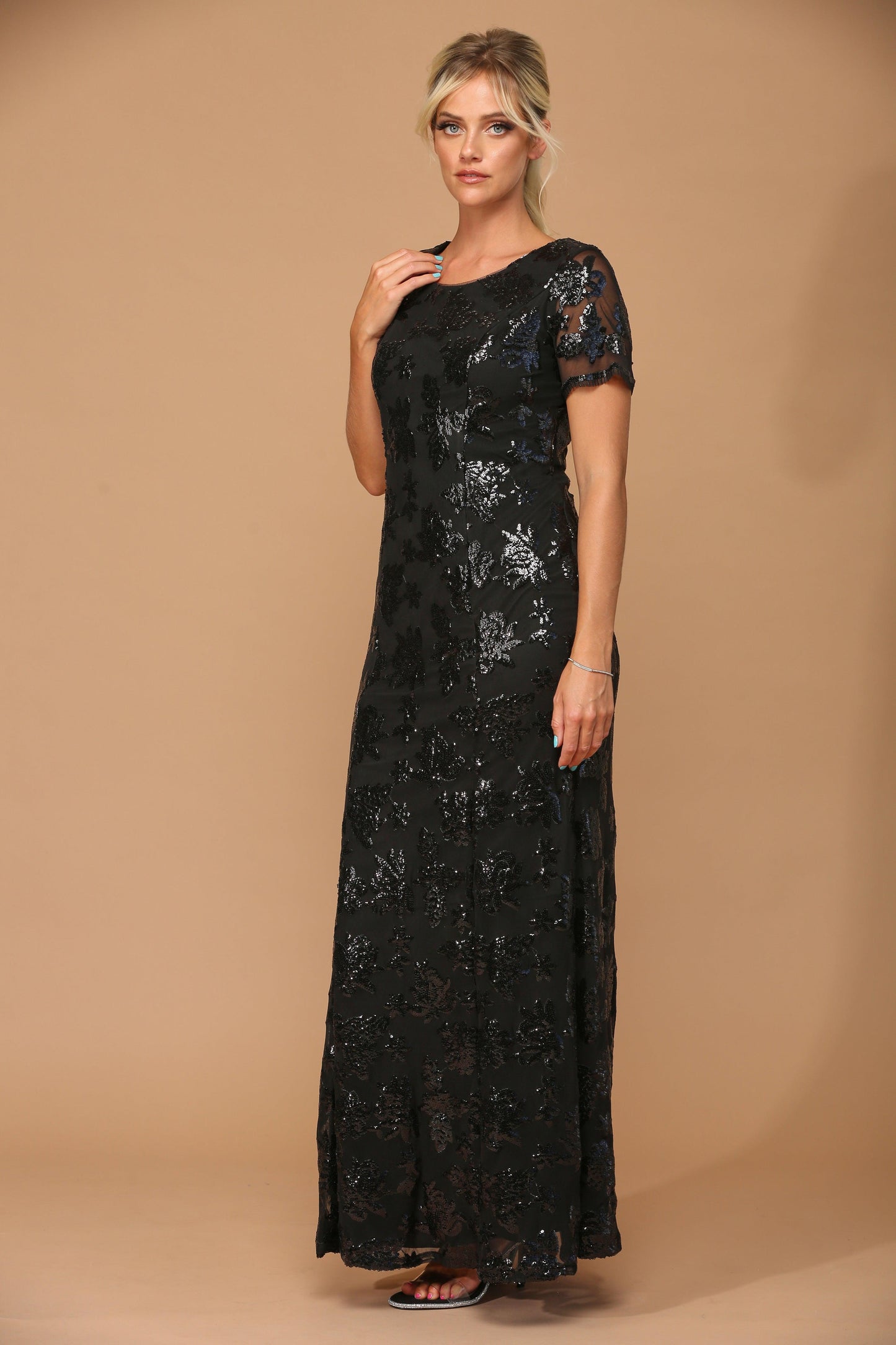 Mother of the Bride Long Formal Evening Dress