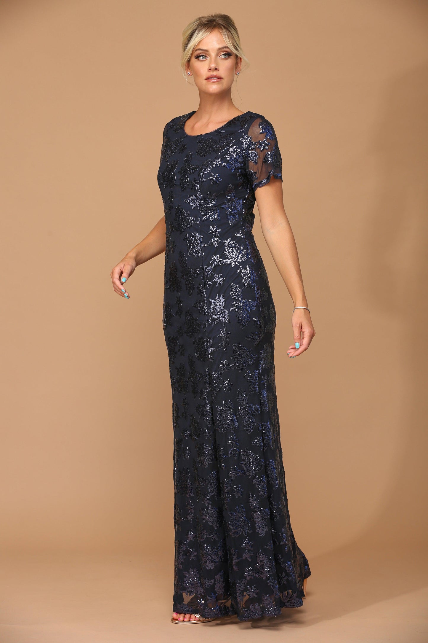 Mother of the Bride Long Formal Evening Dress