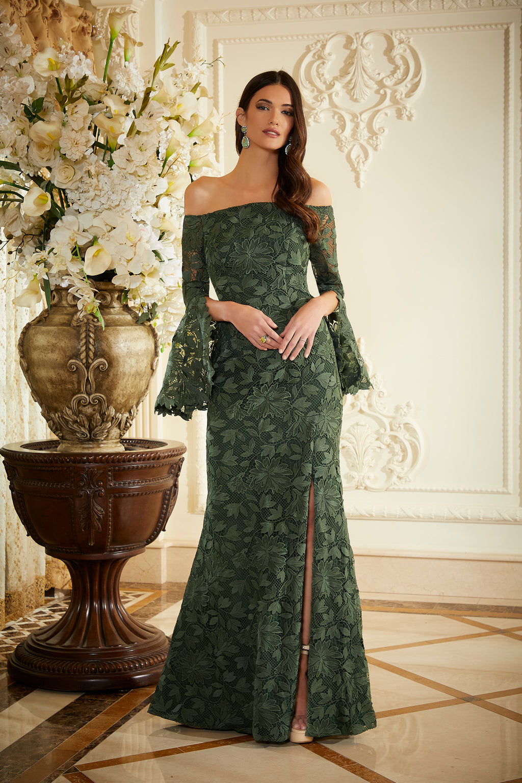 Mother of the Bride Dresses Long Mother of the Bride Formal Dress Olive