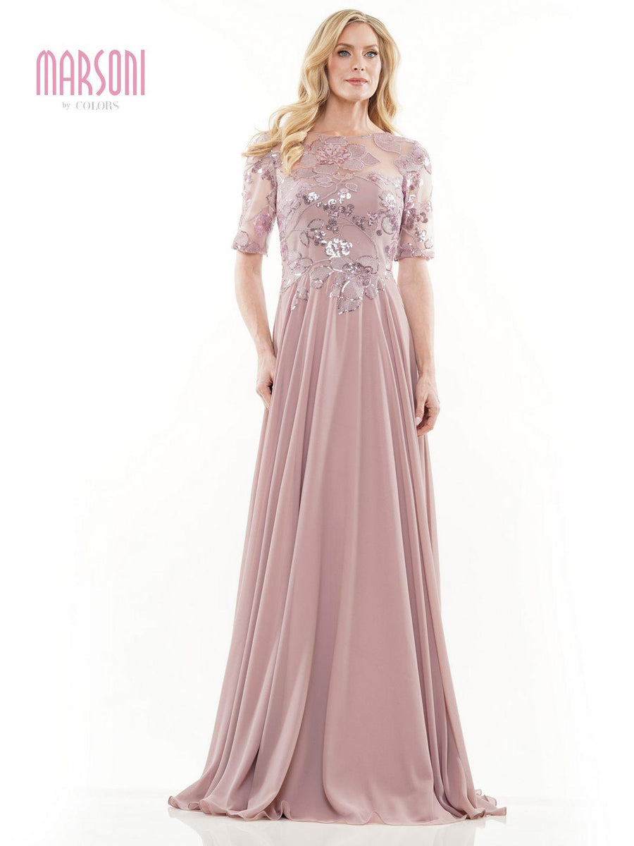 Marsoni Long Formal Mother of the Bride Dress 286