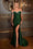 Formal Dresses Long Formal Fringe Prom Evening Dress Emerald