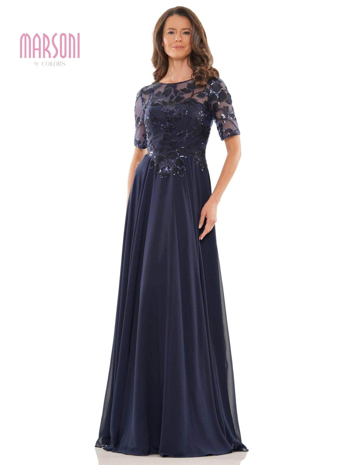 Marsoni Long Formal Mother of the Bride Dress 286 - The Dress Outlet