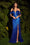 Off Shoulder Long Formal Prom Dress Royal